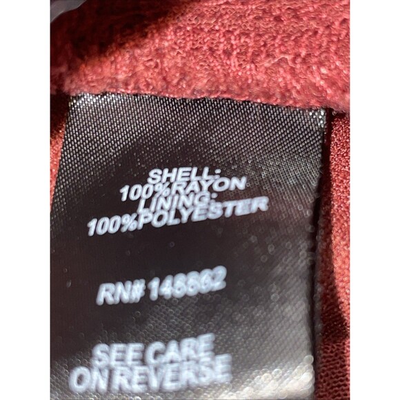 Torrid Womens High Rise Pants Size 6X Cropped Gauzy Tie Waist Beachy Tropical - Picture 4 of 10